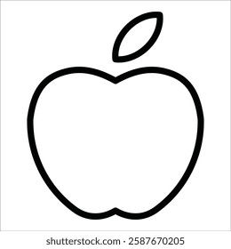 Apple Icon Element For Design