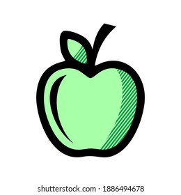 apple icon. Element of ecology collection for mobile concept and web apps icon.
