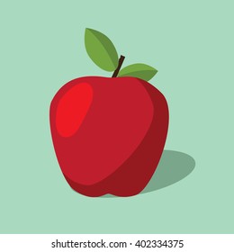Apple icon. EPS 10 vector.