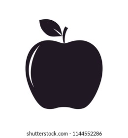 apple icon flat trendy icon vector