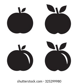 Apple icon in four variations