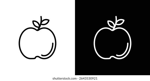 Apple icon. Graphic Design vector icon. Ui Ux Icons