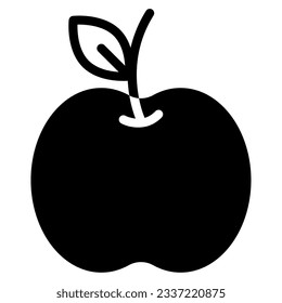 Apple Icon Illustration kann für uiux usw. verwendet werden