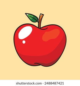 apple icon illustration for illustration design