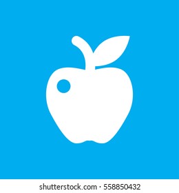 apple icon illustration isolated vector sign symbol