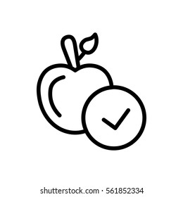 apple icon illustration isolated vector