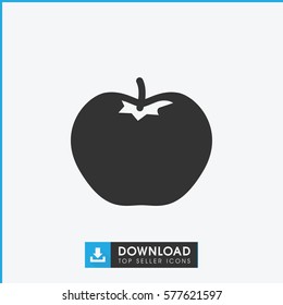 apple icon illustration isolated vector sign symbol