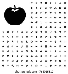 Apple icon illustration isolated vector sign symbol. agriculture icons set for web and mobile.