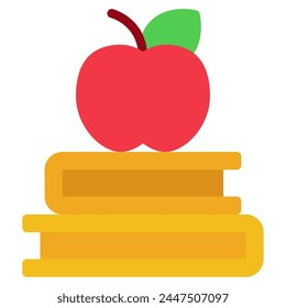 Ilustración del icono de Apple, para el Web, App, infografía, etc