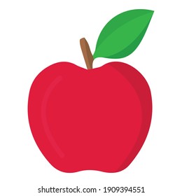 Apple icon and illustration, white color background