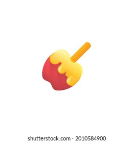apple Icon Isolated On White Background 