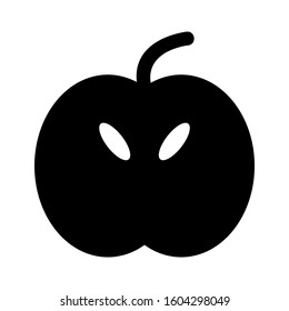 Apple icon isolated sign symbol vector illustration - high quality black style vector icons
