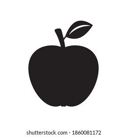 Icono de Apple, símbolo vector aislado.