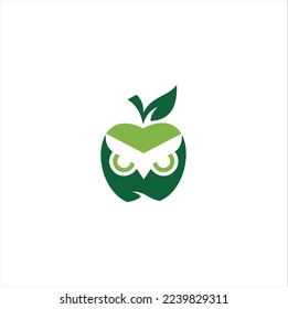 Apple icon logo. Apple abstract vector illustration design icon logo template.