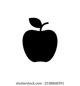 Apple icon logo design. Apple sign and symbols for web design.