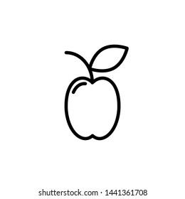 apple icon, logo design template