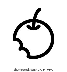 apple icon or logo isolated sign symbol vector illustration - high quality black style vector icons
