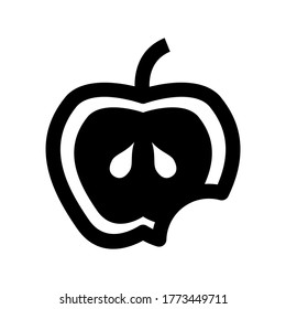 apple icon or logo isolated sign symbol vector illustration - high quality black style vector icons
