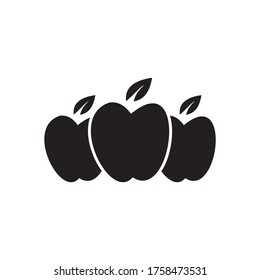 Icono de Apple, vector de icono de naturaleza