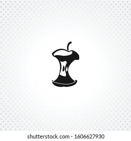 apple icon on white background