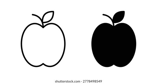 Icono Apple sobre fondo