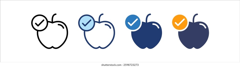 Apple Icon Set Multiple Style Collection