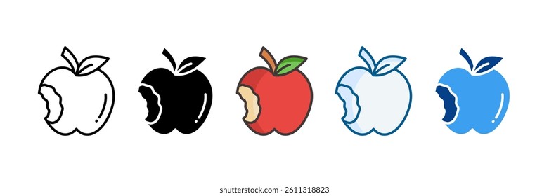 Apple Icon Set Multiple Style Collection