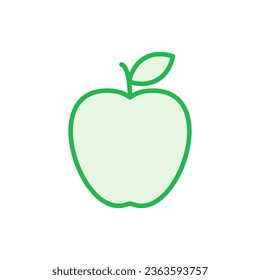 Conjunto de iconos de Apple. Icono vectorial de Apple. símbolos de manzana para tu diseño web.
