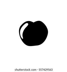 apple icon. sign design