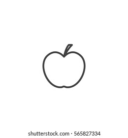 apple icon. sign design