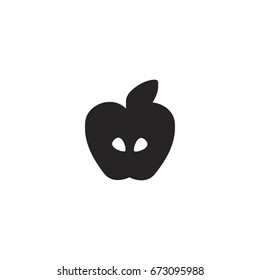 apple icon. sign design