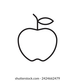 Apple Icon Sign Symbol Vector