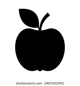 Apple icon. Apple sign symbol for web site and app design.