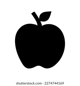 Apple icon, Apple sign vector trendy style illustration on white background..eps