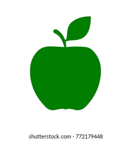 Apple icon - stock vector