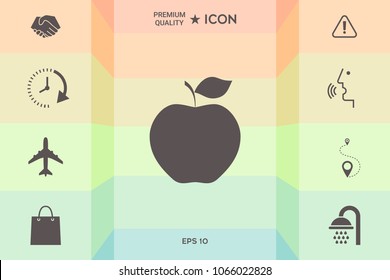 Apple icon symbol