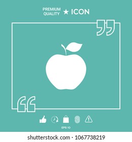 Apple icon symbol