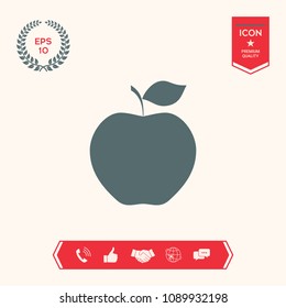 Apple icon symbol
