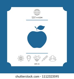 Apple icon symbol