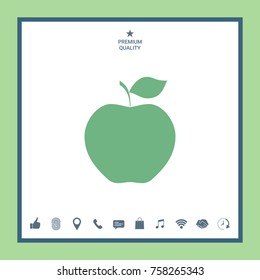 Apple icon symbol