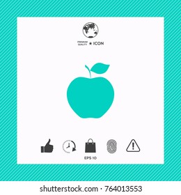 Apple icon symbol