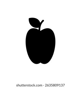 Apple icon symbol for apps and websites. Apple sign and symbols for web design.