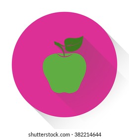 apple icon, symbol apple, sign apple, apple vector
