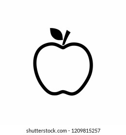 Apple icon symbol vector