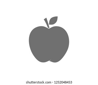 Apple icon symbol vector. symbol for web site Computer and mobile vector.