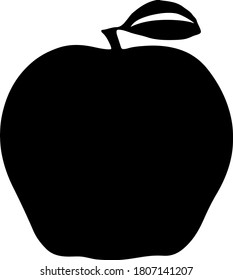Apfelsymbol im trendigen, flachen Stil einzeln auf grauem Hintergrund. Apple Symbol Seite Symbol für Ihre Website Design Apple Icon Logo, App, UI. Apfelsymbol, Vektorgrafik, EPS10