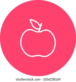 Apple icon, vector