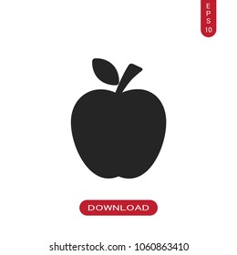 Apple icon vector