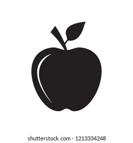 Apple icon vector.