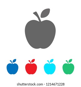 Apple icon vector